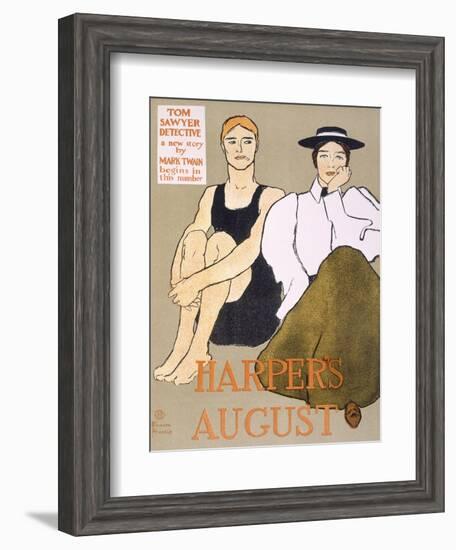 Cover of 'Harper's Magazine', 1896-Penfield-Framed Giclee Print