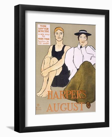 Cover of 'Harper's Magazine', 1896-Penfield-Framed Giclee Print