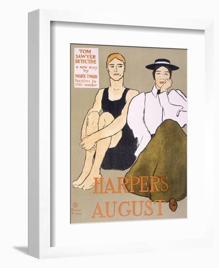 Cover of 'Harper's Magazine', 1896-Penfield-Framed Giclee Print