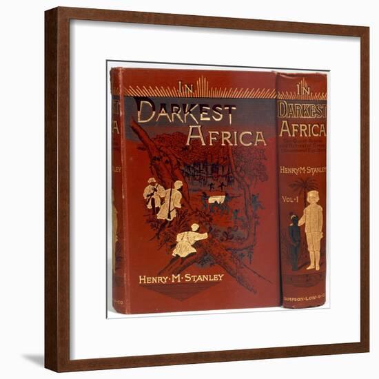 Cover of In Darkest Africa, by Henry Morton Stanley, 1890-Unknown-Framed Giclee Print