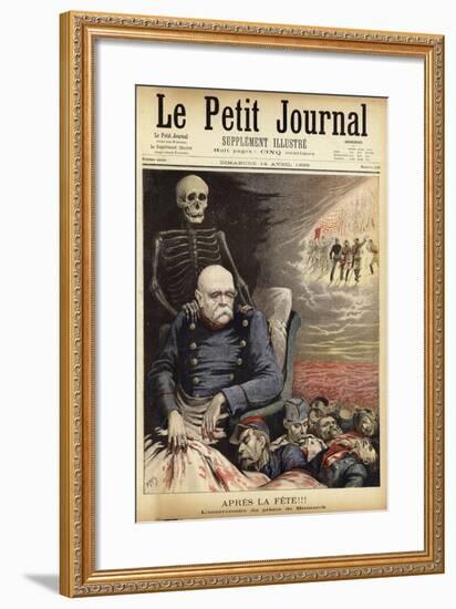 Cover of Le Petit Journal, 14 April 1895-Henri Meyer-Framed Giclee Print