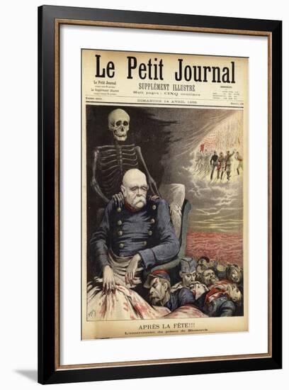 Cover of Le Petit Journal, 14 April 1895-Henri Meyer-Framed Giclee Print