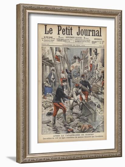 Cover of Le Petit Journal, 26 June 1904-null-Framed Giclee Print