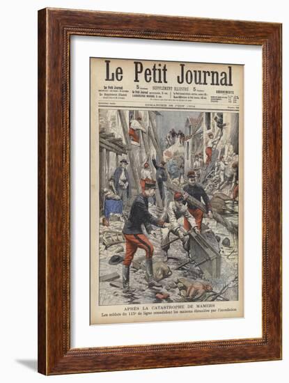 Cover of Le Petit Journal, 26 June 1904-null-Framed Giclee Print