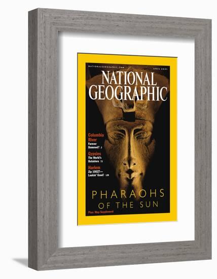 Cover of the April, 2001 National Geographic Magazine-Kenneth Garrett-Framed Photographic Print