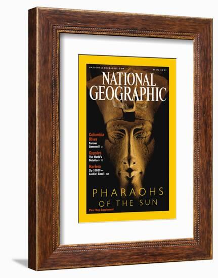 Cover of the April, 2001 National Geographic Magazine-Kenneth Garrett-Framed Photographic Print