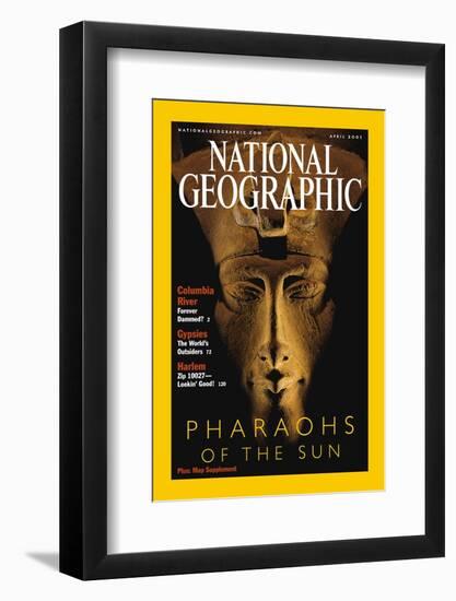 Cover of the April, 2001 National Geographic Magazine-Kenneth Garrett-Framed Photographic Print