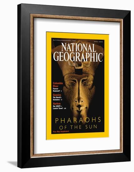 Cover of the April, 2001 National Geographic Magazine-Kenneth Garrett-Framed Photographic Print