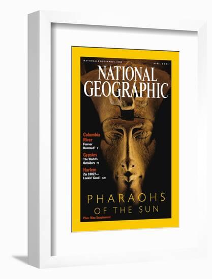 Cover of the April, 2001 National Geographic Magazine-Kenneth Garrett-Framed Photographic Print