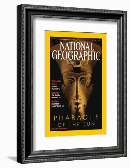 Cover of the April, 2001 National Geographic Magazine-Kenneth Garrett-Framed Photographic Print