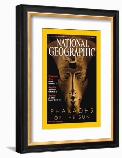 Cover of the April, 2001 National Geographic Magazine-Kenneth Garrett-Framed Photographic Print