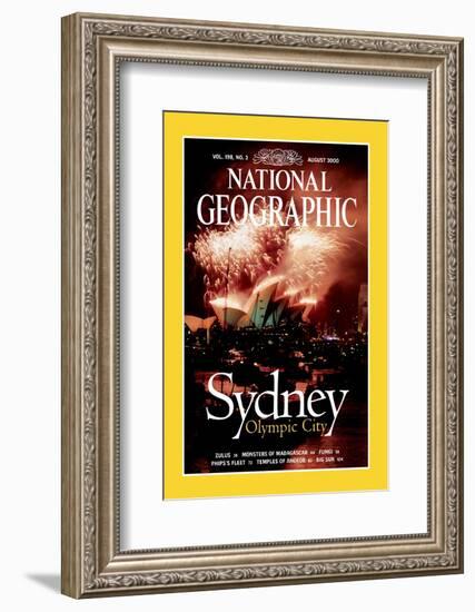 Cover of the August, 2000 National Geographic Magazine-Annie Griffiths-Framed Photographic Print