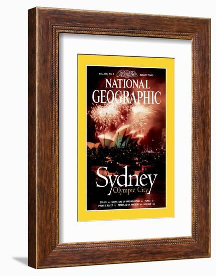 Cover of the August, 2000 National Geographic Magazine-Annie Griffiths-Framed Photographic Print