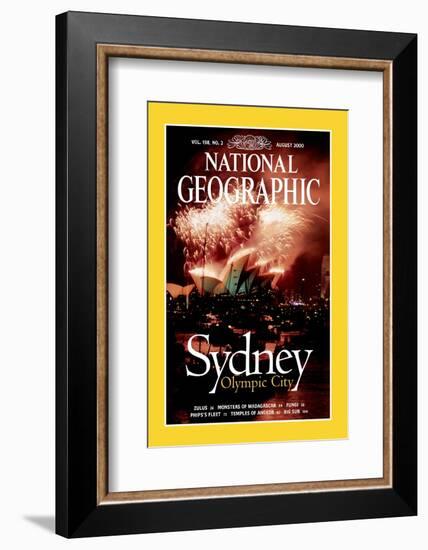 Cover of the August, 2000 National Geographic Magazine-Annie Griffiths-Framed Photographic Print