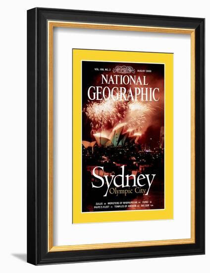 Cover of the August, 2000 National Geographic Magazine-Annie Griffiths-Framed Photographic Print