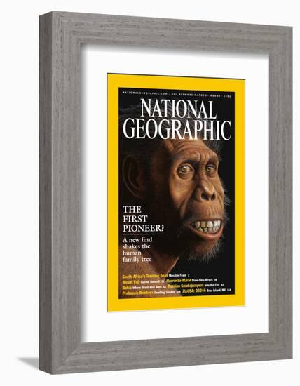 Cover of the August, 2002 National Geographic Magazine-Mauricio Anton-Framed Photographic Print