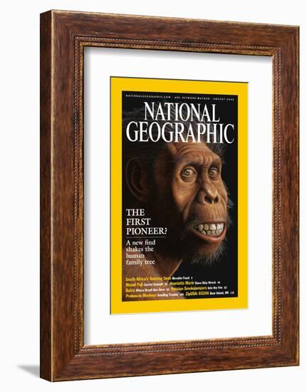 Cover of the August, 2002 National Geographic Magazine-Mauricio Anton-Framed Photographic Print