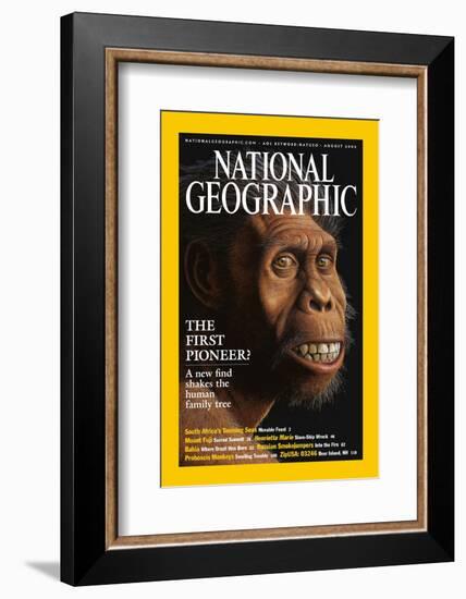 Cover of the August, 2002 National Geographic Magazine-Mauricio Anton-Framed Photographic Print