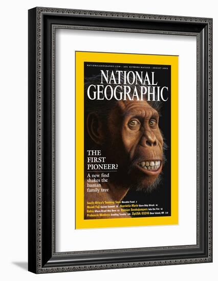 Cover of the August, 2002 National Geographic Magazine-Mauricio Anton-Framed Photographic Print