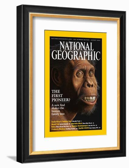 Cover of the August, 2002 National Geographic Magazine-Mauricio Anton-Framed Photographic Print