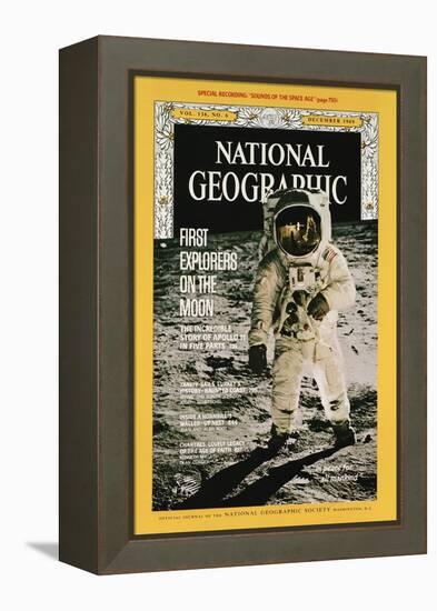 Cover of the December, 1969 National Geographic Magazine-null-Framed Premier Image Canvas