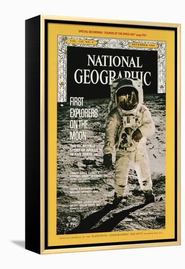 Cover of the December, 1969 National Geographic Magazine-null-Framed Premier Image Canvas