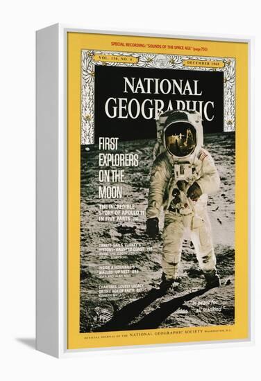 Cover of the December, 1969 National Geographic Magazine-null-Framed Premier Image Canvas