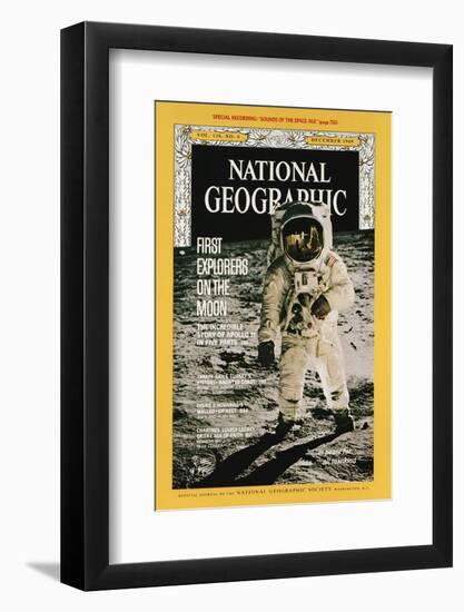 Cover of the December, 1969 National Geographic Magazine-null-Framed Photographic Print