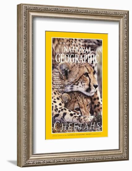 Cover of the December, 1999 National Geographic Magazine-Chris Johns-Framed Photographic Print