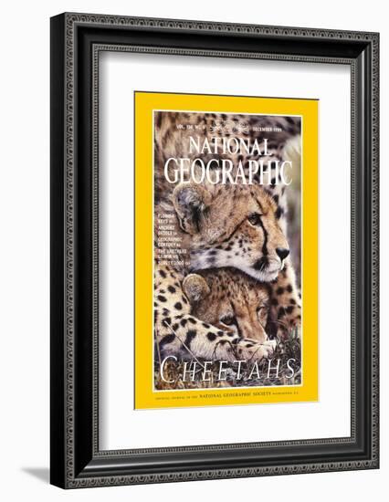 Cover of the December, 1999 National Geographic Magazine-Chris Johns-Framed Photographic Print