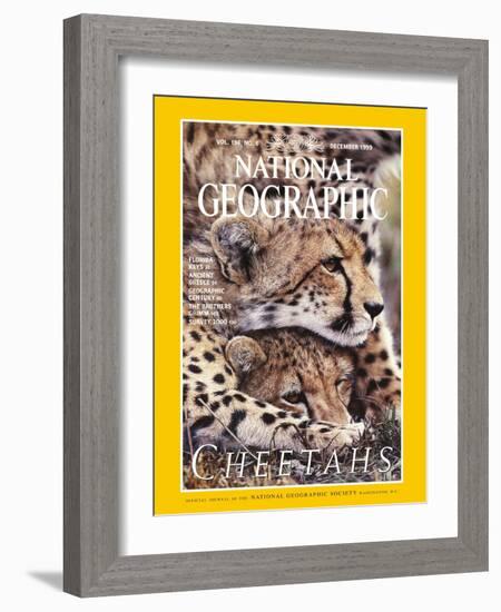 Cover of the December, 1999 National Geographic Magazine-Chris Johns-Framed Photographic Print