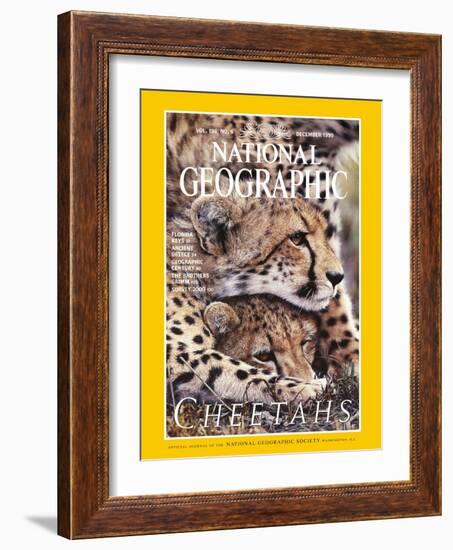 Cover of the December, 1999 National Geographic Magazine-Chris Johns-Framed Photographic Print