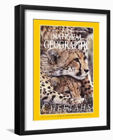 Cover of the December, 1999 National Geographic Magazine-Chris Johns-Framed Photographic Print