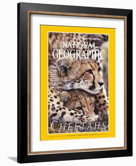 Cover of the December, 1999 National Geographic Magazine-Chris Johns-Framed Photographic Print