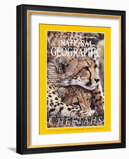 Cover of the December, 1999 National Geographic Magazine-Chris Johns-Framed Photographic Print