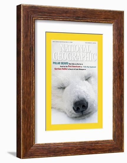 Cover of the December, 2000 National Geographic Magazine-Norbert Rosing-Framed Photographic Print