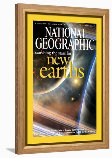 Cover of the December, 2004 National Geographic Magazine-Dana Berry-Framed Premier Image Canvas