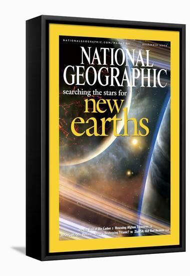 Cover of the December, 2004 National Geographic Magazine-Dana Berry-Framed Premier Image Canvas