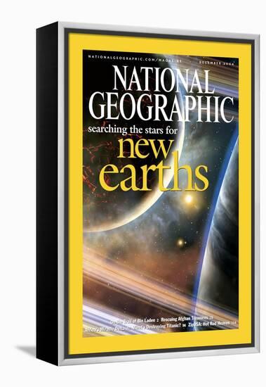 Cover of the December, 2004 National Geographic Magazine-Dana Berry-Framed Premier Image Canvas