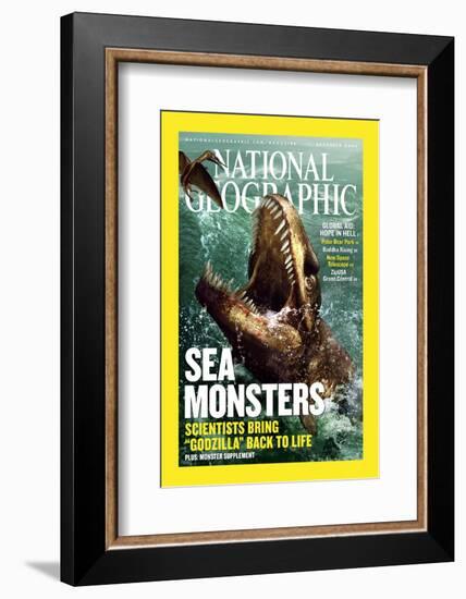 Cover of the December, 2005 National Geographic Magazine-null-Framed Photographic Print