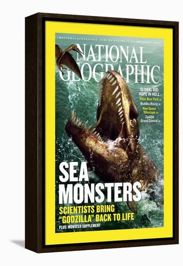 Cover of the December, 2005 National Geographic Magazine-null-Framed Premier Image Canvas