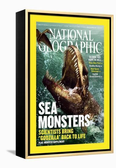 Cover of the December, 2005 National Geographic Magazine-null-Framed Premier Image Canvas