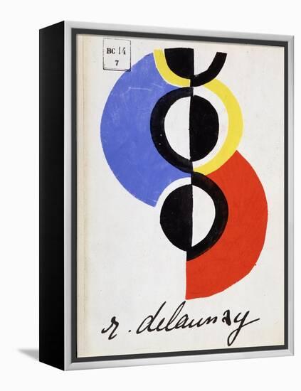 Cover of the Exhibition Catalogue. Bale, 1956 (Cover)-Robert Delaunay-Framed Premier Image Canvas