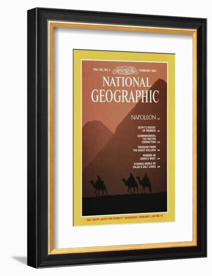 Cover of the February, 1982 National Geographic Magazine-Gordon Gahan-Framed Photographic Print