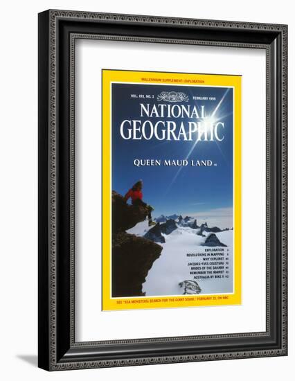 Cover of the February, 1998 National Geographic Magazine-Gordon Wiltsie-Framed Photographic Print