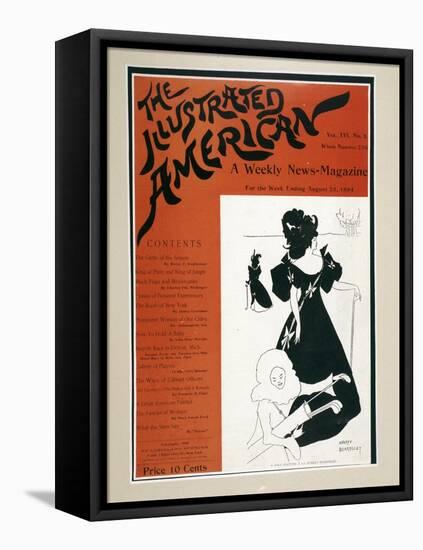 Cover of The Illustrated American, 1894-Aubrey Beardsley-Framed Premier Image Canvas