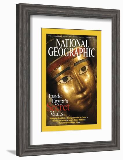 Cover of the January, 2003 National Geographic Magazine-Kenneth Garrett-Framed Photographic Print