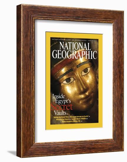 Cover of the January, 2003 National Geographic Magazine-Kenneth Garrett-Framed Photographic Print