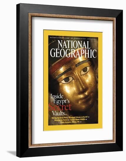 Cover of the January, 2003 National Geographic Magazine-Kenneth Garrett-Framed Photographic Print