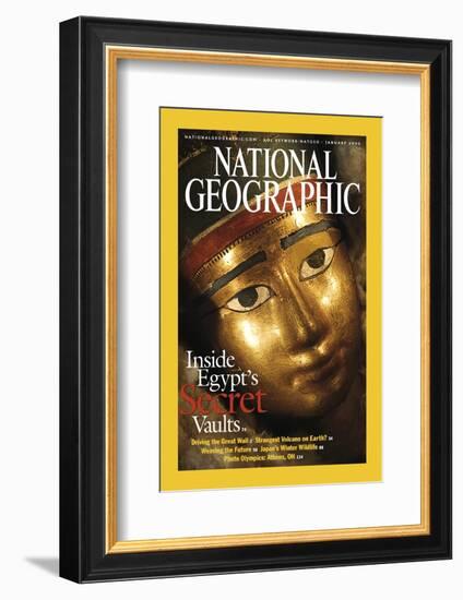 Cover of the January, 2003 National Geographic Magazine-Kenneth Garrett-Framed Photographic Print